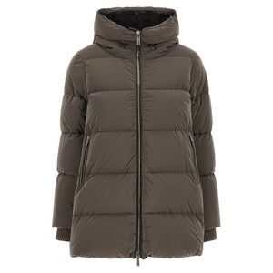 MooRER Brown Wool Full-Length Women's Jacket